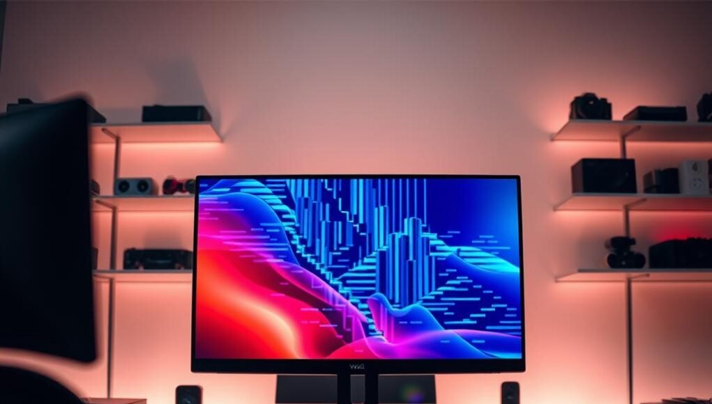 monitor pecah di resolusi tertentu