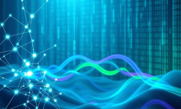 A futuristic digital landscape illustrating the concept of "GPT pretraining." In the foreground, a glowing neural network structure composed of interconnected nodes and lines symbolizes the complexity of the pretraining process. In the middle ground, several data streams flow into the network, depicted as vibrant, swirling colors (blues, greens, and purples), representing vast amounts of text being processed. The background features a semi-transparent digital matrix with binary code cascading down, reflecting the idea of machine learning. Soft, ambient lighting casts an ethereal glow over the scene, creating a sense of innovation and forward-thinking. The atmosphere is one of excitement and potential, inviting viewers to explore the intricacies of artificial intelligence. A futuristic digital landscape illustrating the concept of "GPT pretraining." In the foreground, a glowing neural network structure composed of interconnected nodes and lines symbolizes the complexity of the pretraining process. In the middle ground, several data streams flow into the network, depicted as vibrant, swirling colors (blues, greens, and purples), representing vast amounts of text being processed. The background features a semi-transparent digital matrix with binary code cascading down, reflecting the idea of machine learning. Soft, ambient lighting casts an ethereal glow over the scene, creating a sense of innovation and forward-thinking. The atmosphere is one of excitement and potential, inviting viewers to explore the intricacies of artificial intelligence.