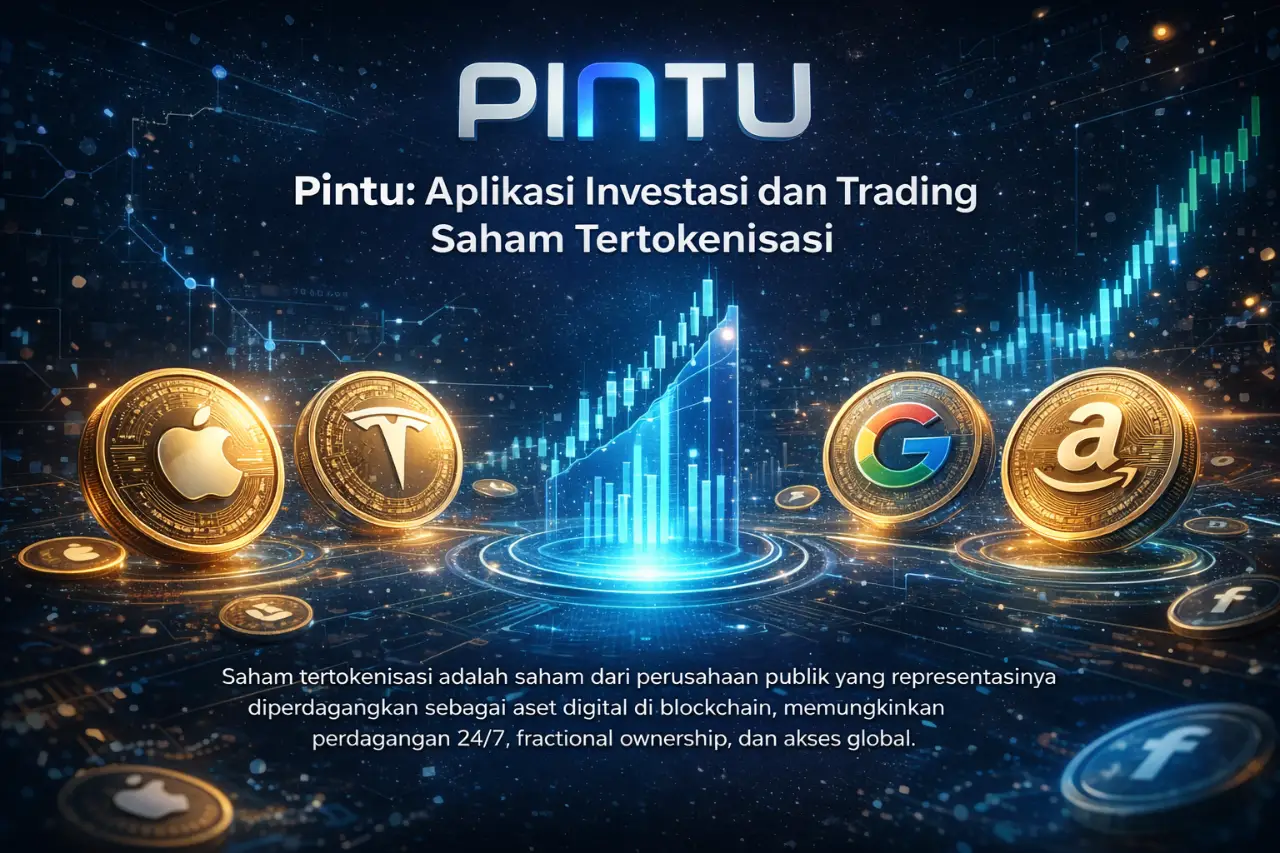 Pintu Aplikasi Investasi Trading Saham Tertokenisasi