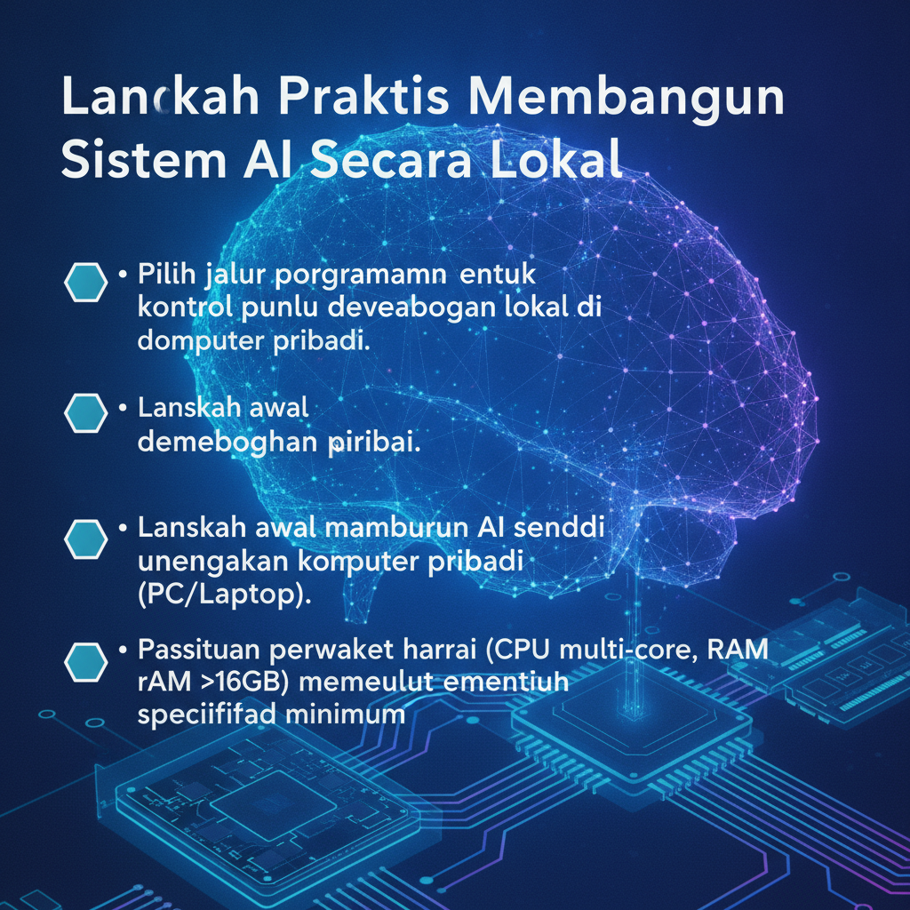 Langkah Praktis Membangun Sistem AI Secara Lokal
