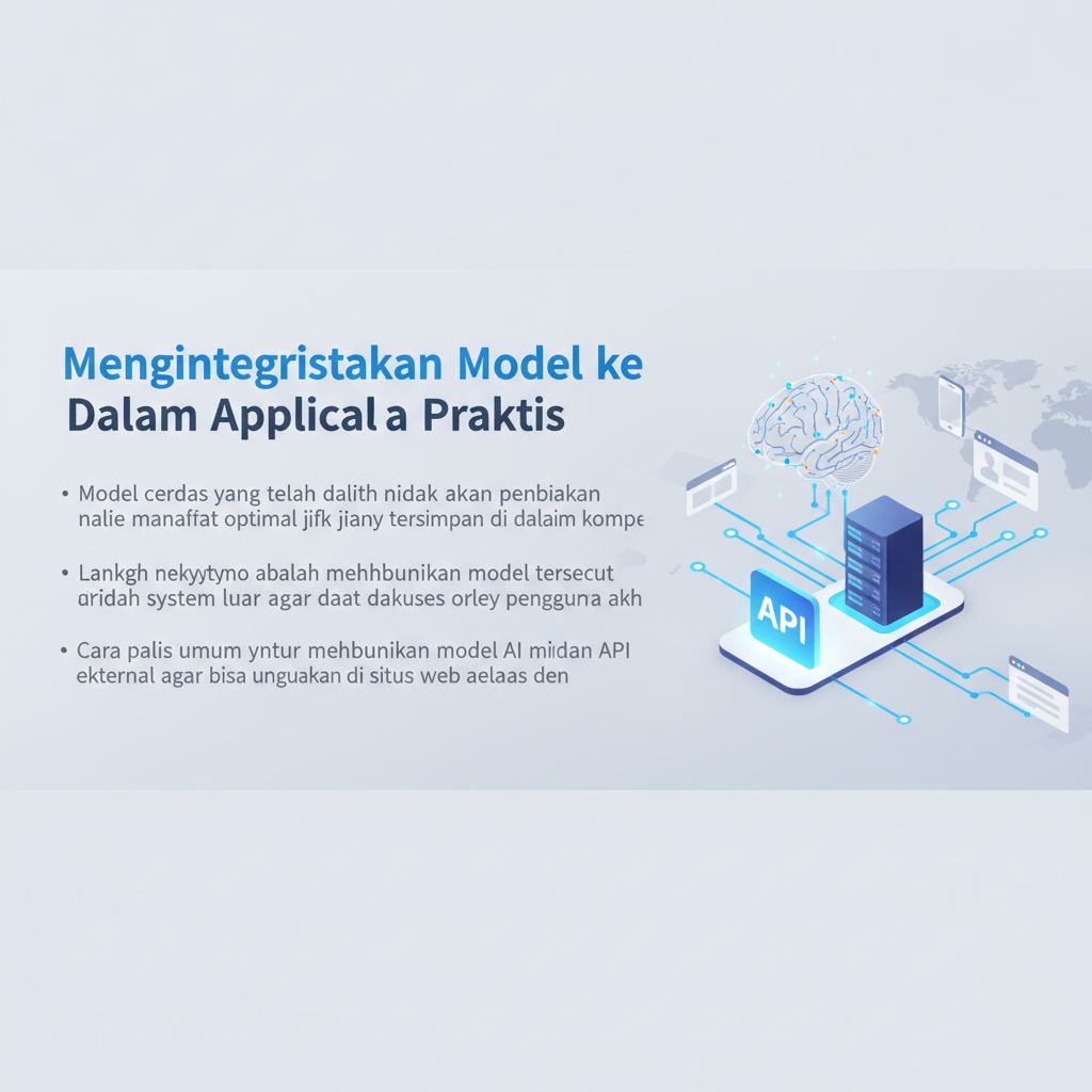 Mengintegrasikan Model ke Dalam Aplikasi Praktis
